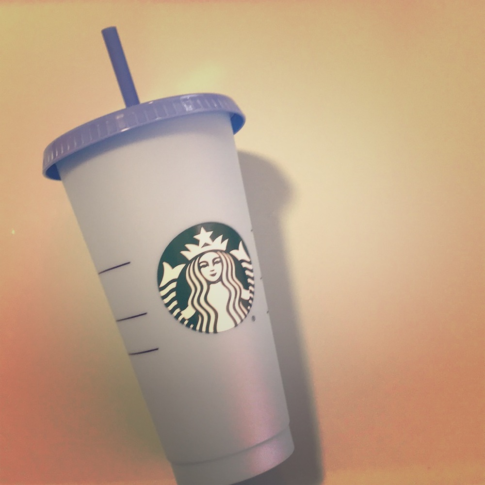 Starbucks color changing cup